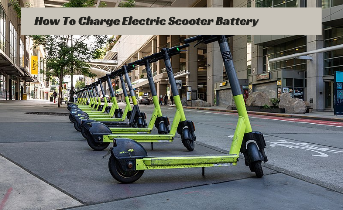 How to Charge Electric Scooter Battery